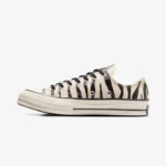 Converse Chuck 70 Zebra Print Unisex Bej Sneaker