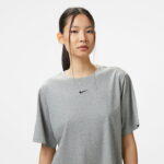 Nike Sportswear Essential Kadın Gri T-Shirt