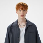 Calvin Klein Linen Tencel Erkek Siyah Gömlek