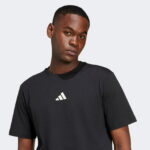 adidas City Escape Logo Graphic Erkek Siyah T-Shirt