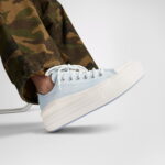 Converse Chuck Taylor All Star Move Kadın Mavi Platform Sneaker