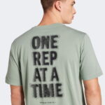 adidas Climacool One Rep At A Time Graphic Erkek Yeşil Antrenman T-Shirt