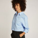 Calvin Klein Kadın Mavi Gömlek