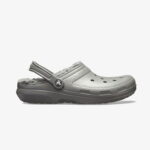Crocs Classic Lined Clog Unisex Gri Terlik