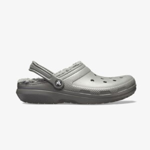 Crocs Classic Lined Clog Unisex Gri Terlik