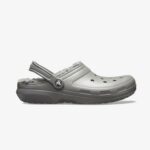 Crocs Classic Lined Clog Unisex Gri Terlik