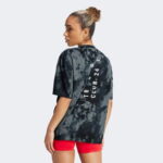 adidas Climacool Club 24/7 Graphic Kadın Mavi Antrenman T-Shirt