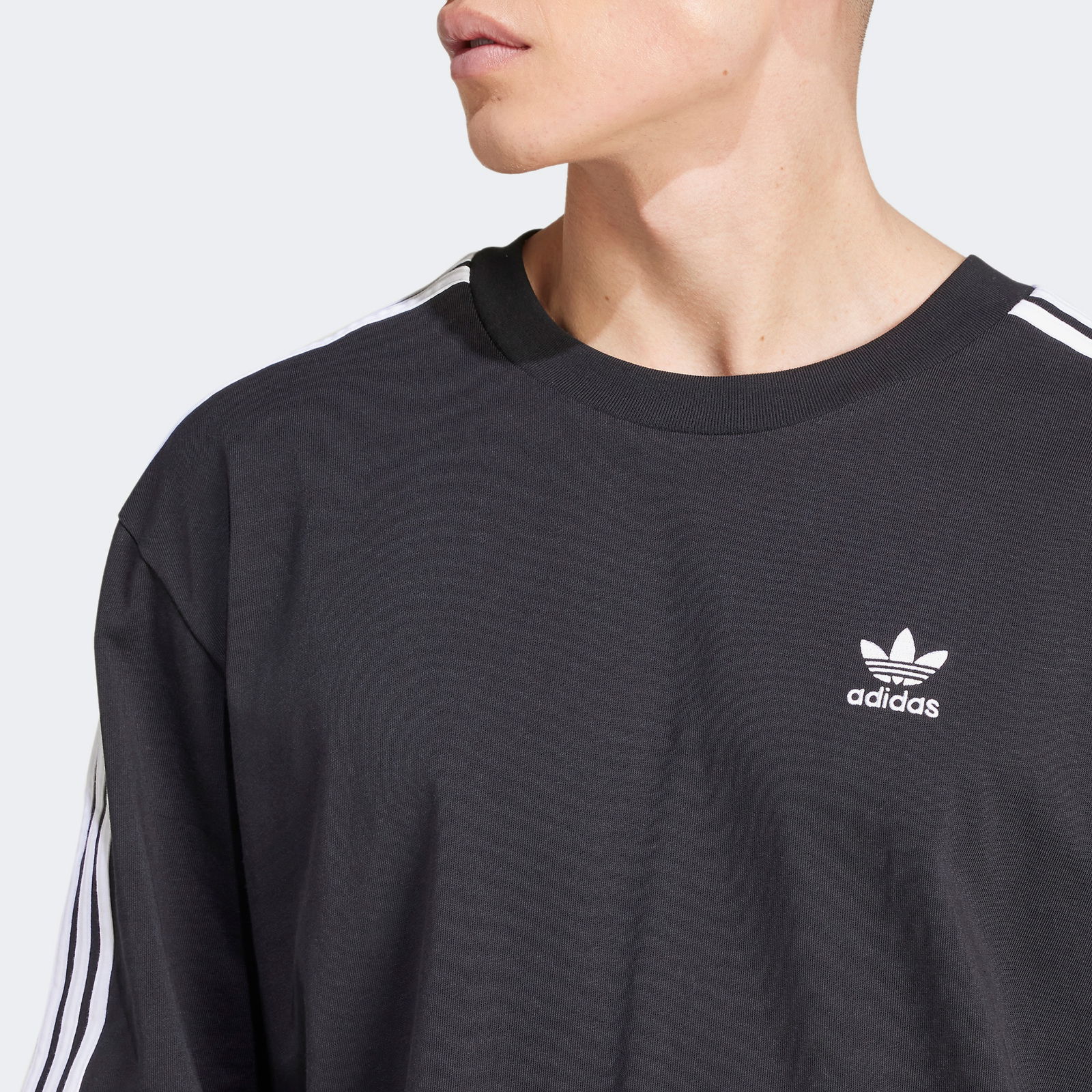 110Ffd26-Dc1D-4Ade-8F91-C84293D19817_Size2000X2000_Cropcenter Adidas Originals Adicolor Oversized Erkek Siyah T-Shirt