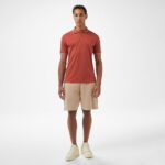 Calvin Klein Erkek Turuncu Polo