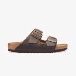 دمپایی قهوه ای زنانه Birkenstock Arizona Nu