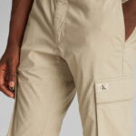 Calvin Klein Skinny Cargo Erkek Bej Pantolon
