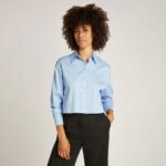 پیراهن آبی زنانه کالوین کلاین - تصویر 18