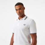 Fred Perry Twin Tipped Erkek Beyaz T-Shirt