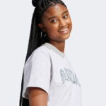 adidas Tech Illusrate Graphic Kadın Gri T-Shirt