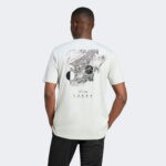 adidas City Escape Logo Graphic Erkek Gri T-Shirt