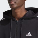 adidas M 3S Ft Erkek Siyah Günlük Sweatshirt