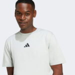 adidas City Escape Logo Graphic Erkek Gri T-Shirt