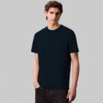 Calvin Klein Smooth Solid Erkek Mavi T-Shirt