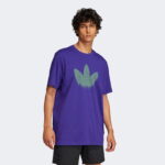 adidas Skeleton Tr Tee Erkek Mor T-Shirt