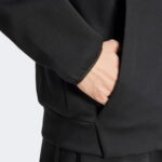 adidas Z.N.E. Full-Zip Erkek Siyah Eşofman Üstü