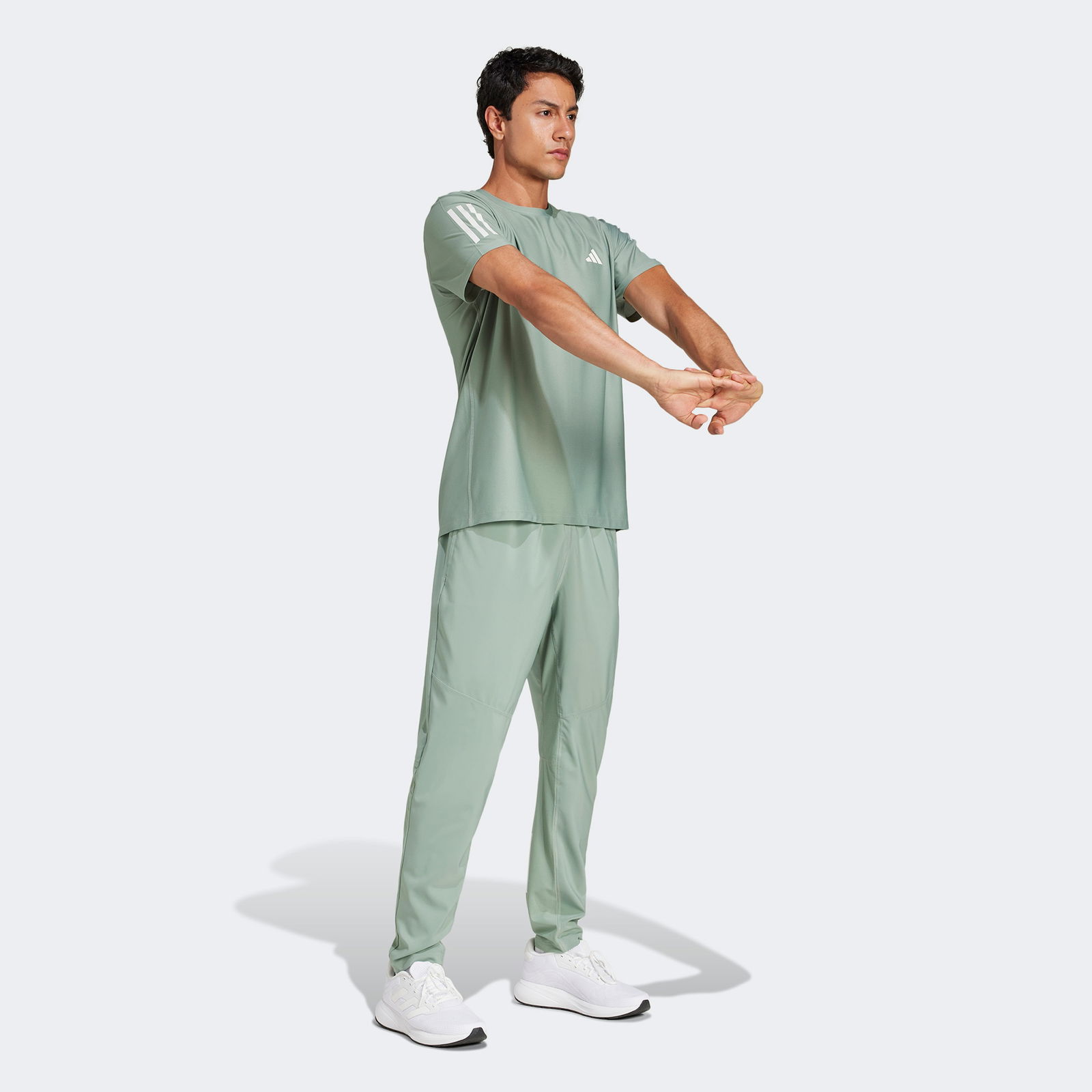 2B3A374F-Fe2E-49Ab-985D-Ea0273304E48_Size2000X2000_Cropcenter شلوار ورزشی مردانه سبز آدیداس Own The Run