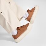 Converse Cruise Unisex Kahverengi Süet Platform Sneaker