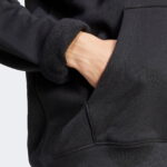 adidas Adicolor Outline Trefoil Kapişonlu Erkek Siyah Sweatshirt