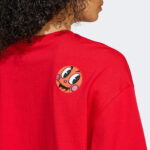 adidas Made By Nelson Graphic Kadın Kırmızı T-Shirt