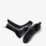 Converse Chuck 70 Plus XHi Unisex Siyah Deri Platform Sneaker