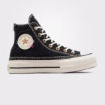 Converse Chuck Taylor All Star Lift Kadın Siyah Platform Sneaker