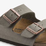 Birkenstock Arizona Bf Kayışlı Unisex Gri Terlik