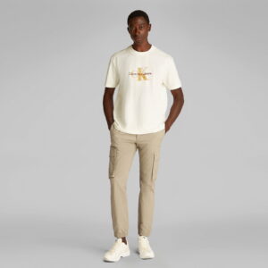 Calvin Klein Skinny Cargo Erkek Bej Pantolon