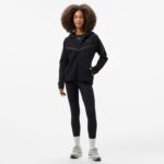 Nike Sportswear Tech Fleece Windrunner Kadın Siyah Sweatshirt