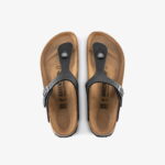 Birkenstock Gizeh Leoi Kadın Siyah Terlik