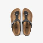 Birkenstock Gizeh Leoi Kadın Siyah Terlik