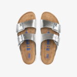 Birkenstock Arizona Kadın Metalik Gri Terlik
