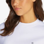 Calvin Klein Regular Kadın Beyaz Sweatshirt
