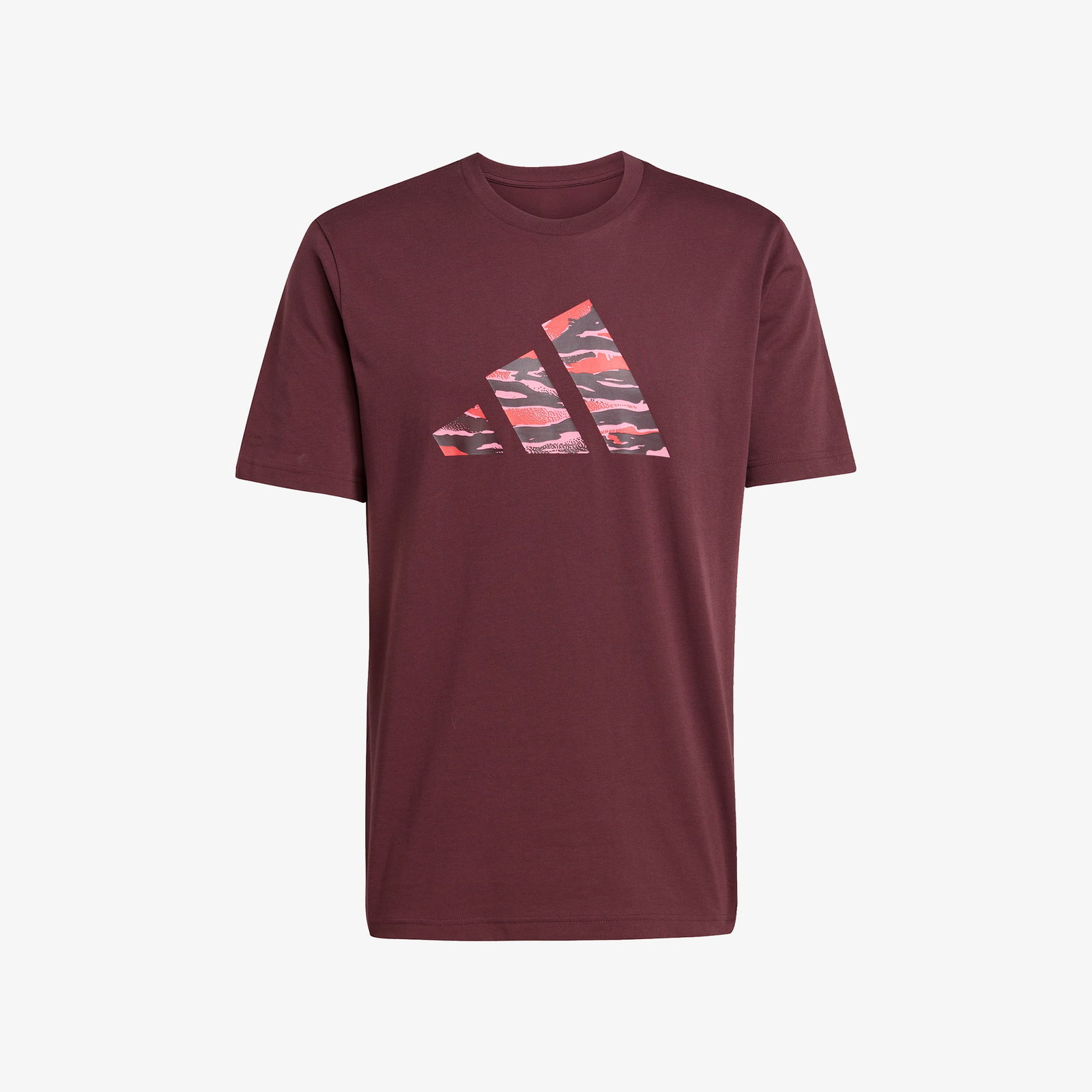 3C7Bc1A9-5457-4F03-Ac76-B4789F0A7C41_Size2000X2000_Cropcenter Adidas Codes Camo Graphic Erkek Bordo T-Shirt