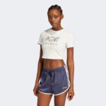 adidas Sportswear Kadın Beyaz Crop T-Shirt