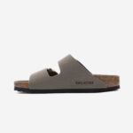 Birkenstock Arizona Bf Kayışlı Unisex Gri Terlik