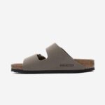 Birkenstock Arizona Bf Kayışlı Unisex Gri Terlik