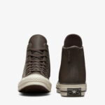 Converse Chuck 70 Unisex Kahverengi Deri Sneaker