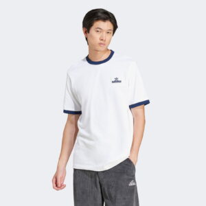 adidas Contrast Erkek Beyaz T-Shirt
