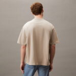 Calvin Klein Low Erkek Bej T-Shirt