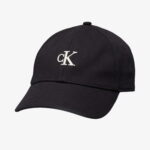 Calvin Klein Embroidered Monogram Kadın Siyah Şapka