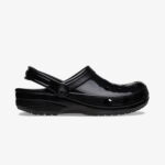 Crocs Classic High Shine Kadın Siyah Terlik