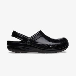 Crocs Classic High Shine Kadın Siyah Terlik