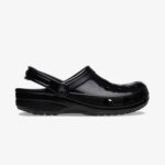 Crocs Classic High Shine Kadın Siyah Terlik
