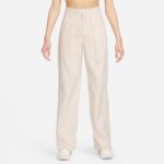 Nike Sportswear Collection Woven Trouser Kadın Krem Rengi Eşofman Altı