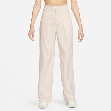 4Df1Ebd9-5287-4D87-834F-05F2F1Fcf961_Size375_Croptop Nike Sportswear Collection Woven Trouser Kadın Krem Rengi Eşofman Altı